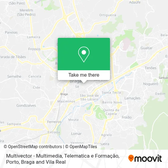 Multivector - Multimedia, Telematica e Formação map