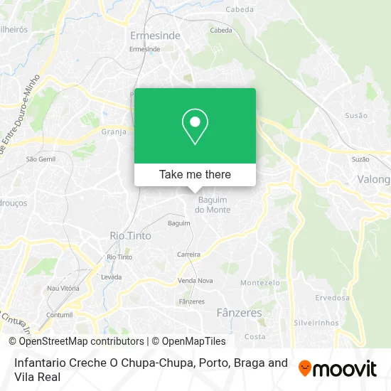 Infantario Creche O Chupa-Chupa map