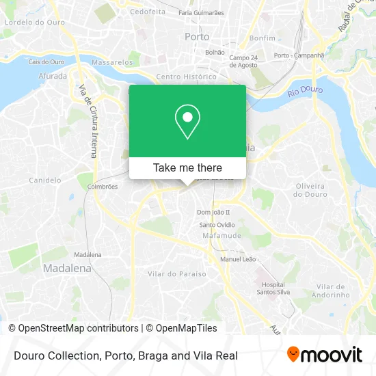 Douro Collection map