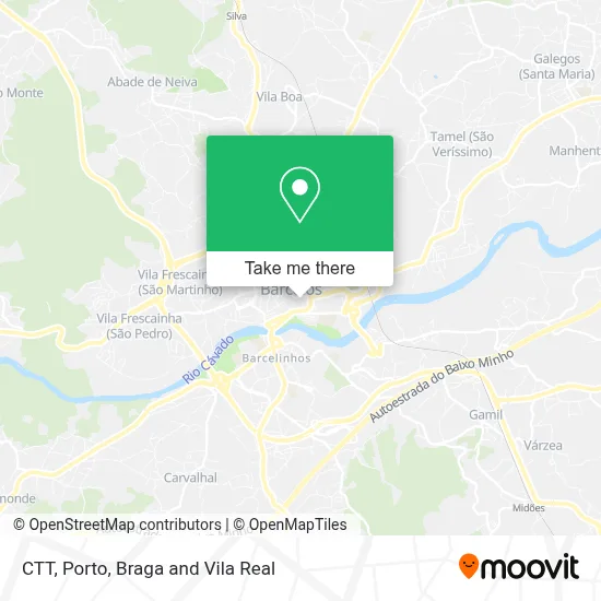 CTT map