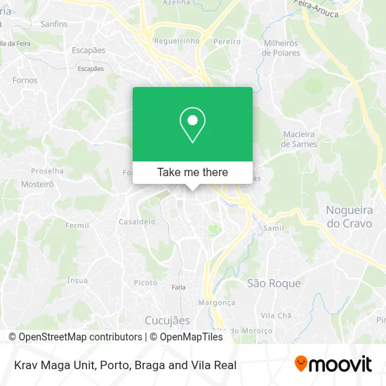 Krav Maga Unit map