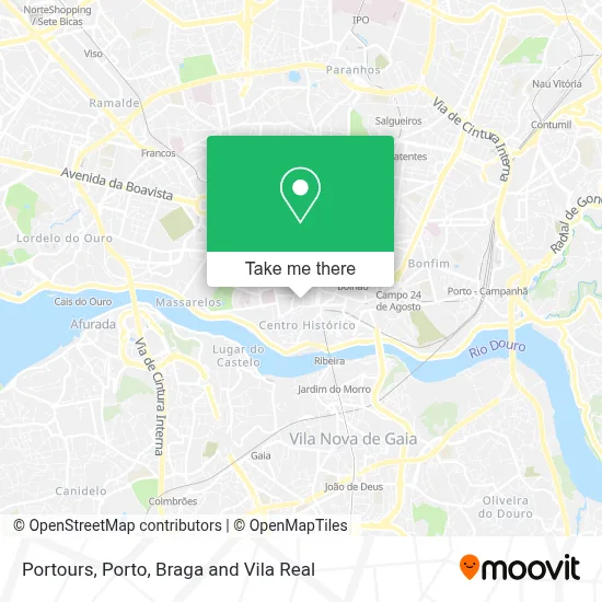 Portours map