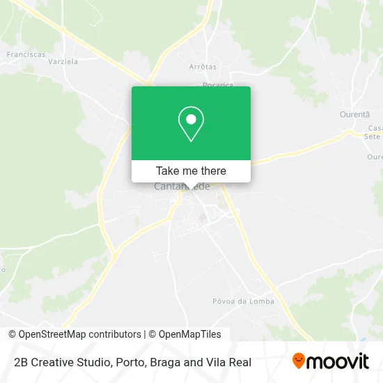 2B Creative Studio map