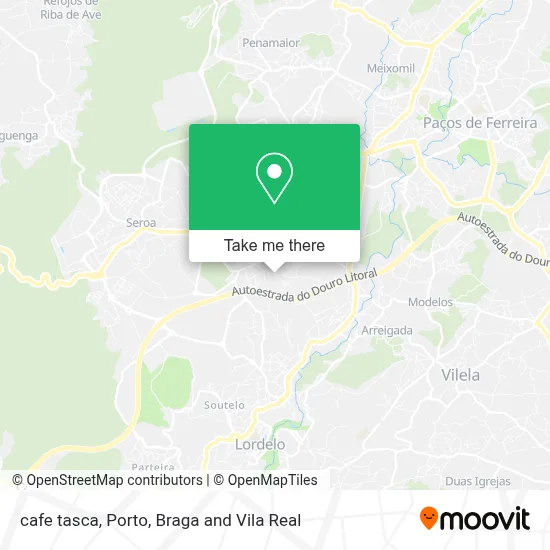 cafe tasca map