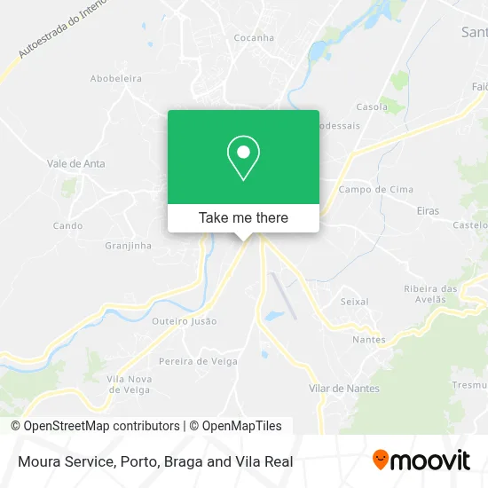 Moura Service map