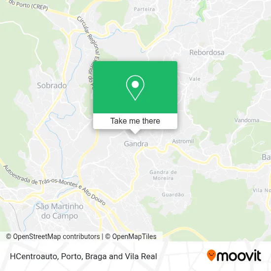 HCentroauto map
