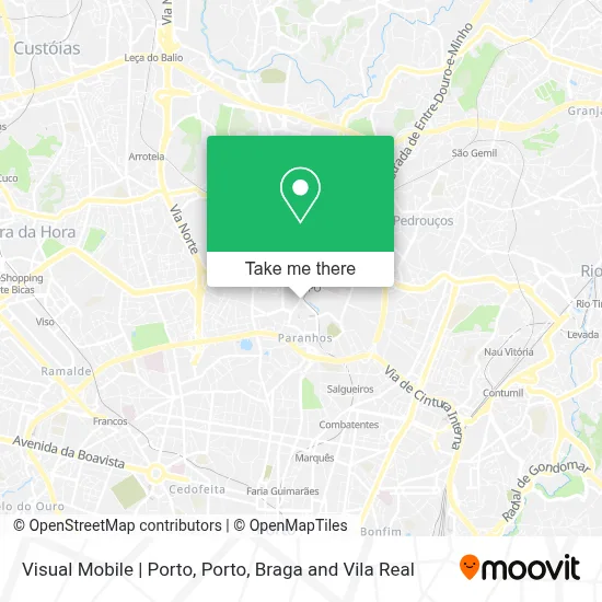 Visual Mobile | Porto map