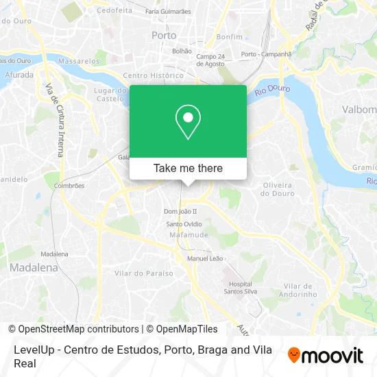 LevelUp - Centro de Estudos map
