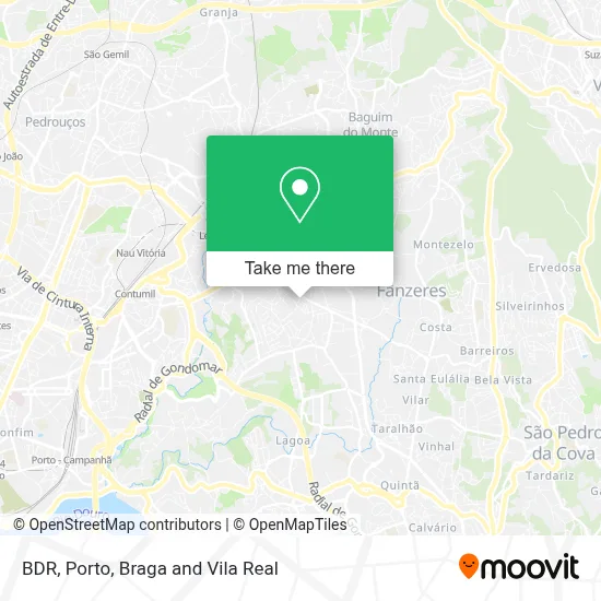 BDR map