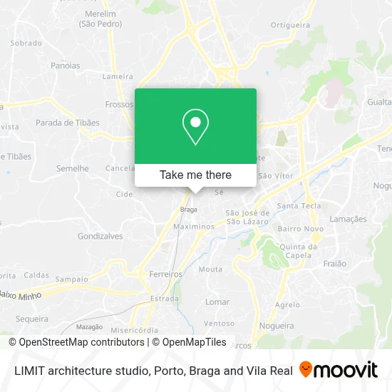 LIMIT architecture studio map