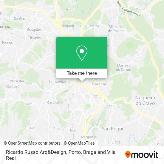 Ricardo Russo Arq&Design mapa