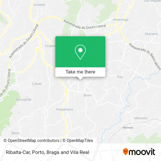 Ribalta-Car mapa