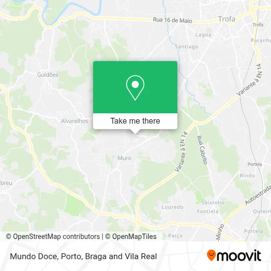 Mundo Doce map