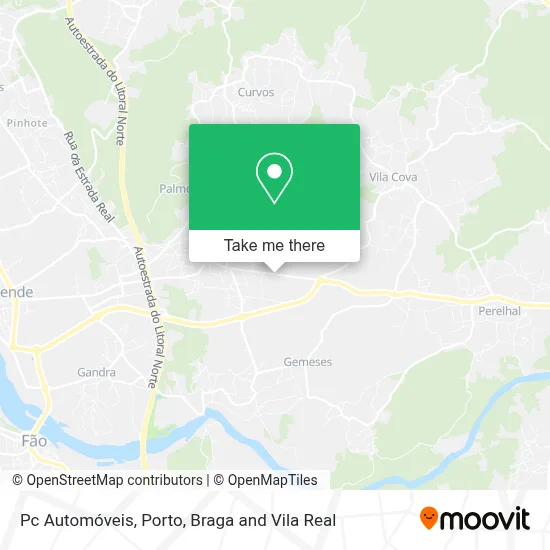 Pc Automóveis map
