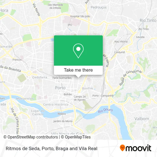 Ritmos de Seda mapa
