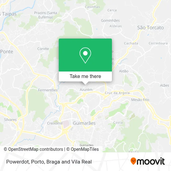 Powerdot map