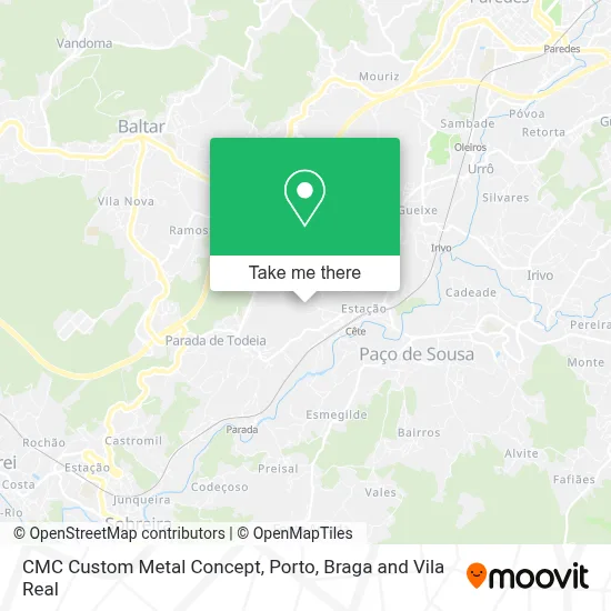 CMC Custom Metal Concept map