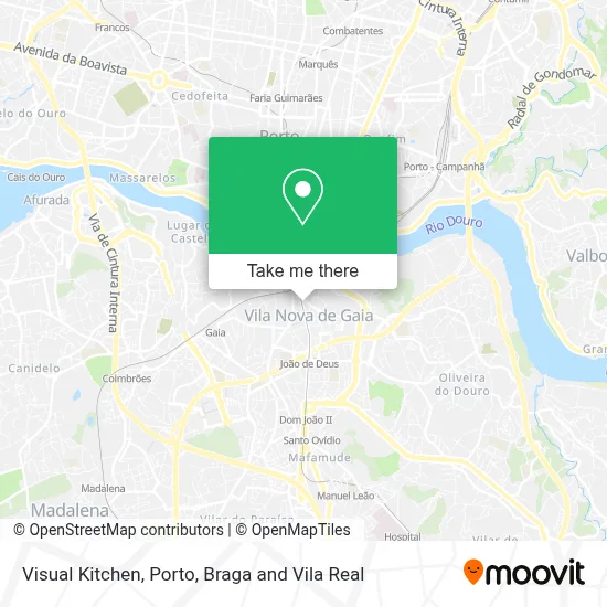 Visual Kitchen map
