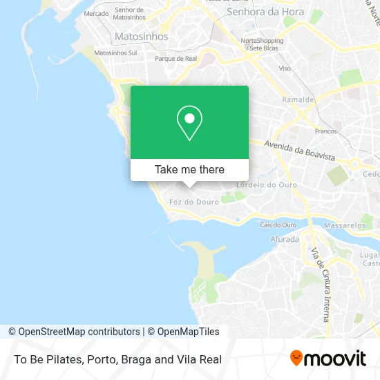 To Be Pilates map