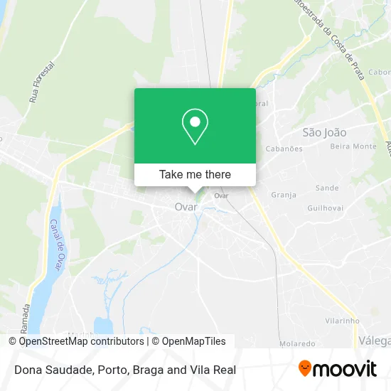 Dona Saudade map