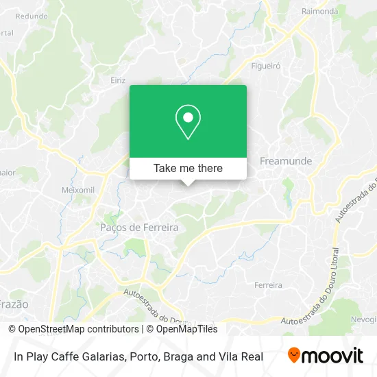 In Play Caffe Galarias map