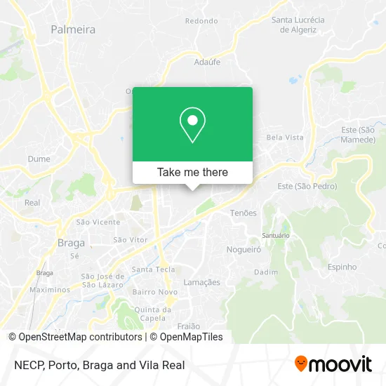 NECP map