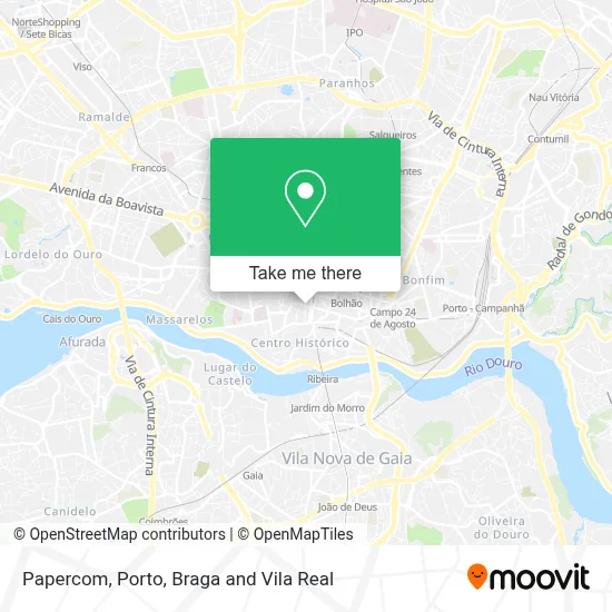Papercom map
