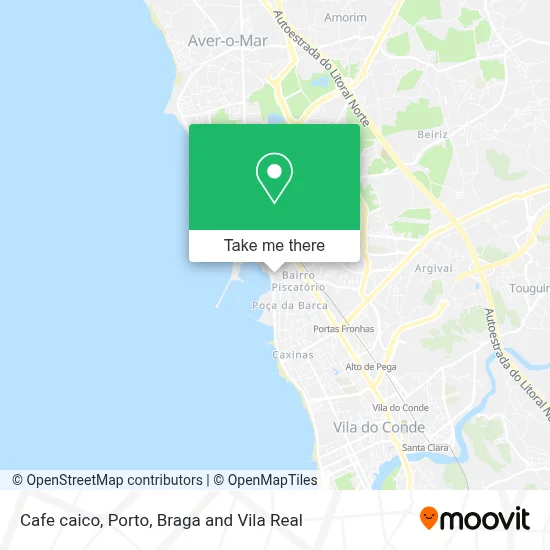 Cafe caico map