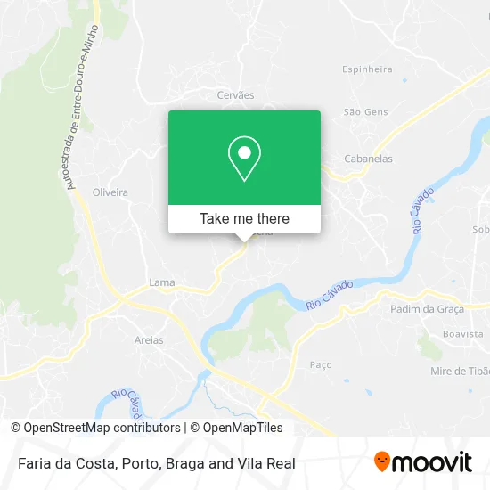 Faria da Costa map