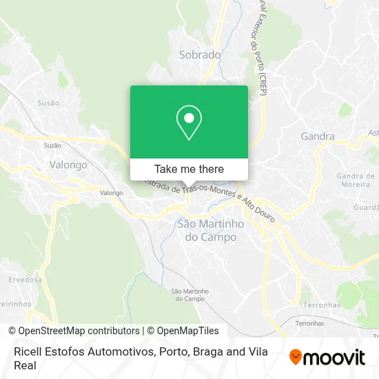 Ricell Estofos Automotivos map