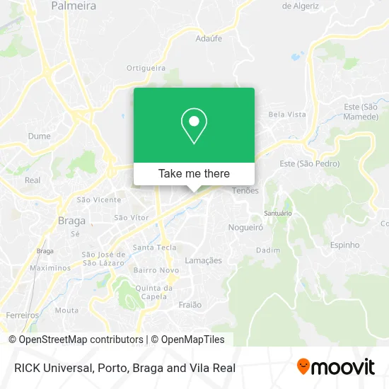RICK Universal mapa