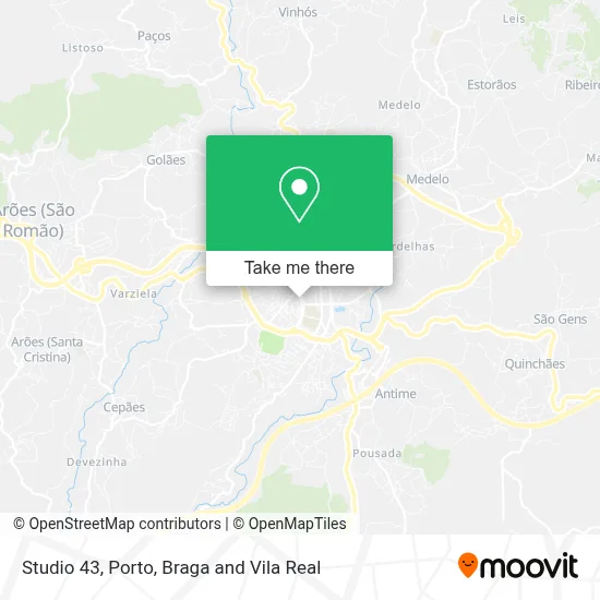 Studio 43 map