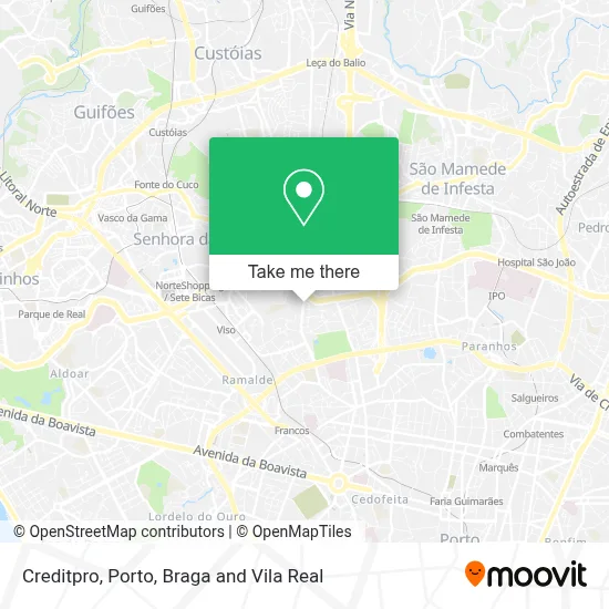 Creditpro map