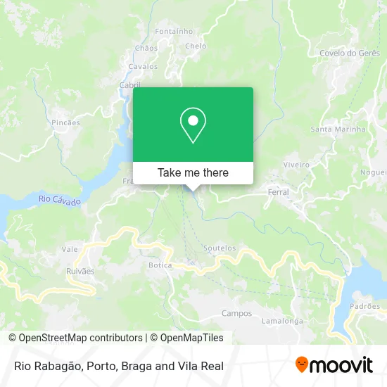 Rio Rabagão map