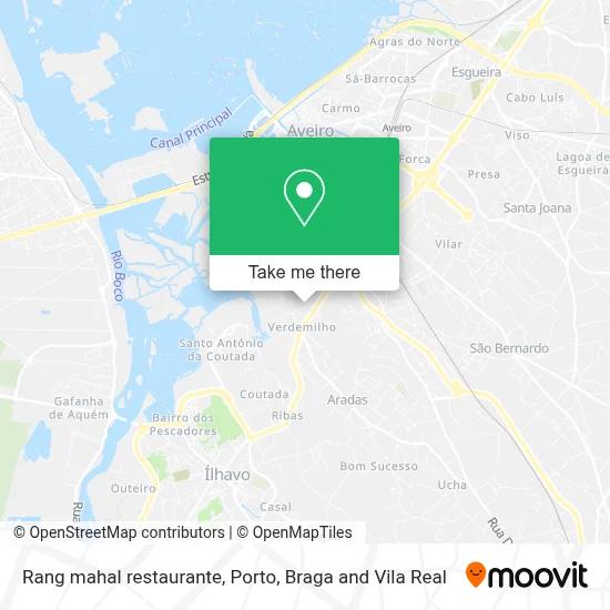 Rang mahal restaurante map