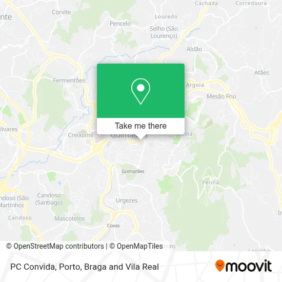 PC Convida map