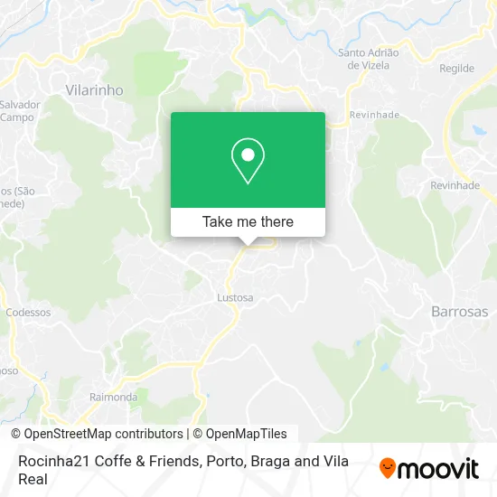 Rocinha21 Coffe & Friends map