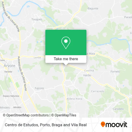 Centro de Estudos map