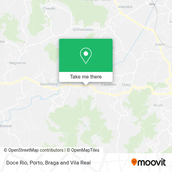 Doce Rio map