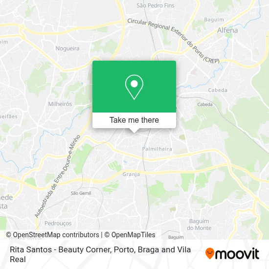 Rita Santos - Beauty Corner map