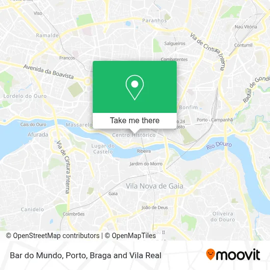 Bar do Mundo map