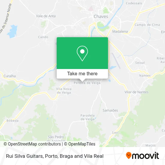 Rui Silva Guitars mapa