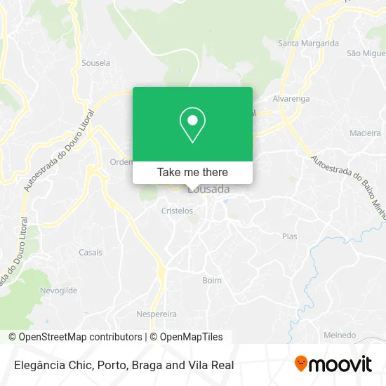 Elegância Chic map