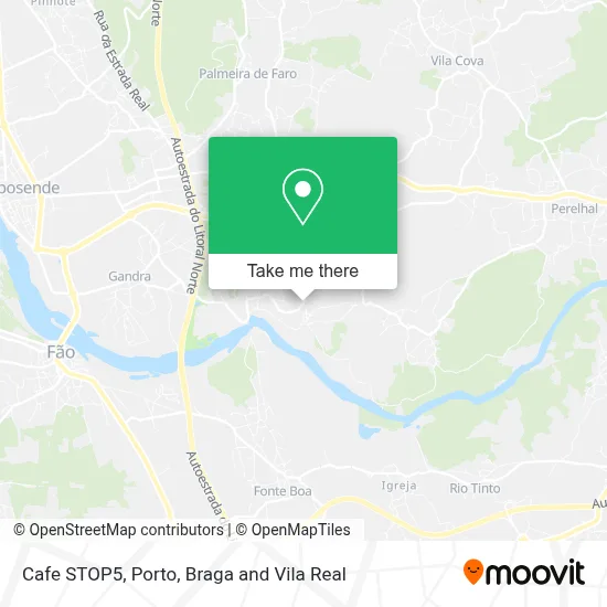 Cafe STOP5 map