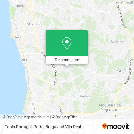 Tools Portugal map