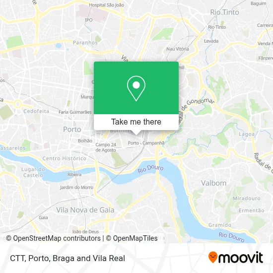 CTT map