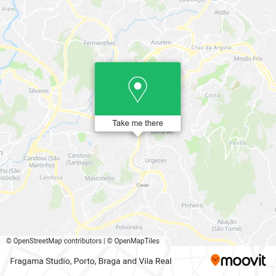 Fragama Studio map
