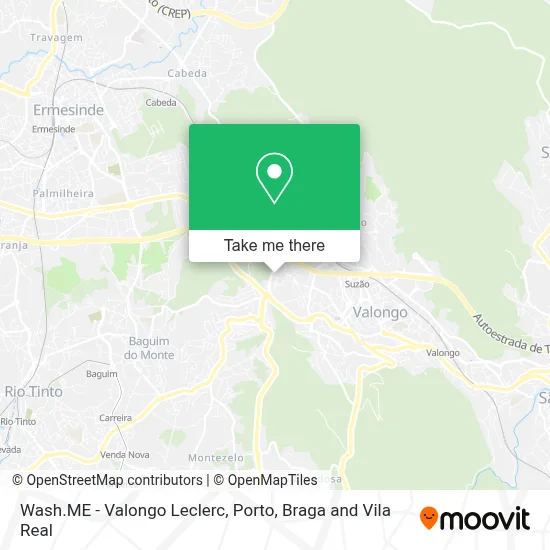 Wash.ME - Valongo Leclerc map