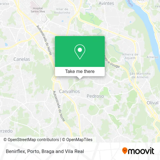 Benirflex map