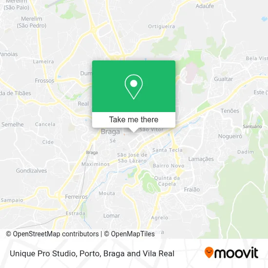Unique Pro Studio map